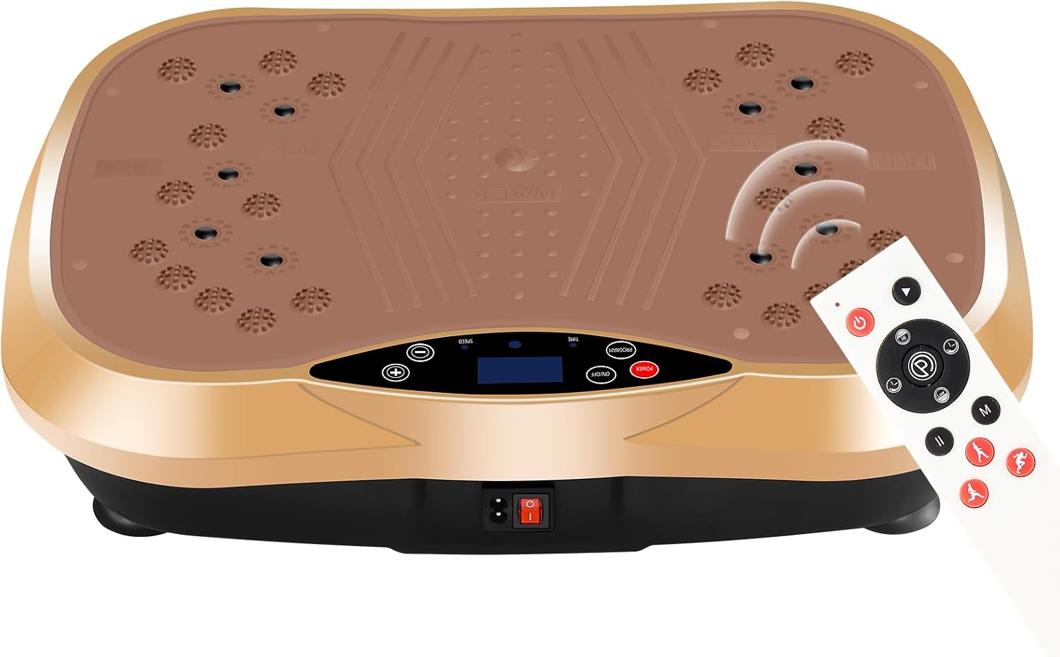 Vibration Plate Exercise Machine with Remote