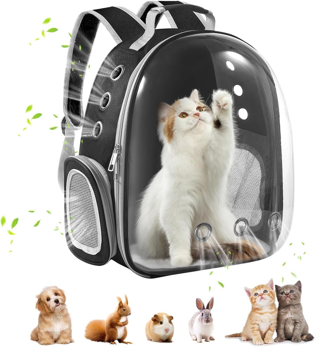 Pawaboo Space Capsule Cat Backpack Carrier