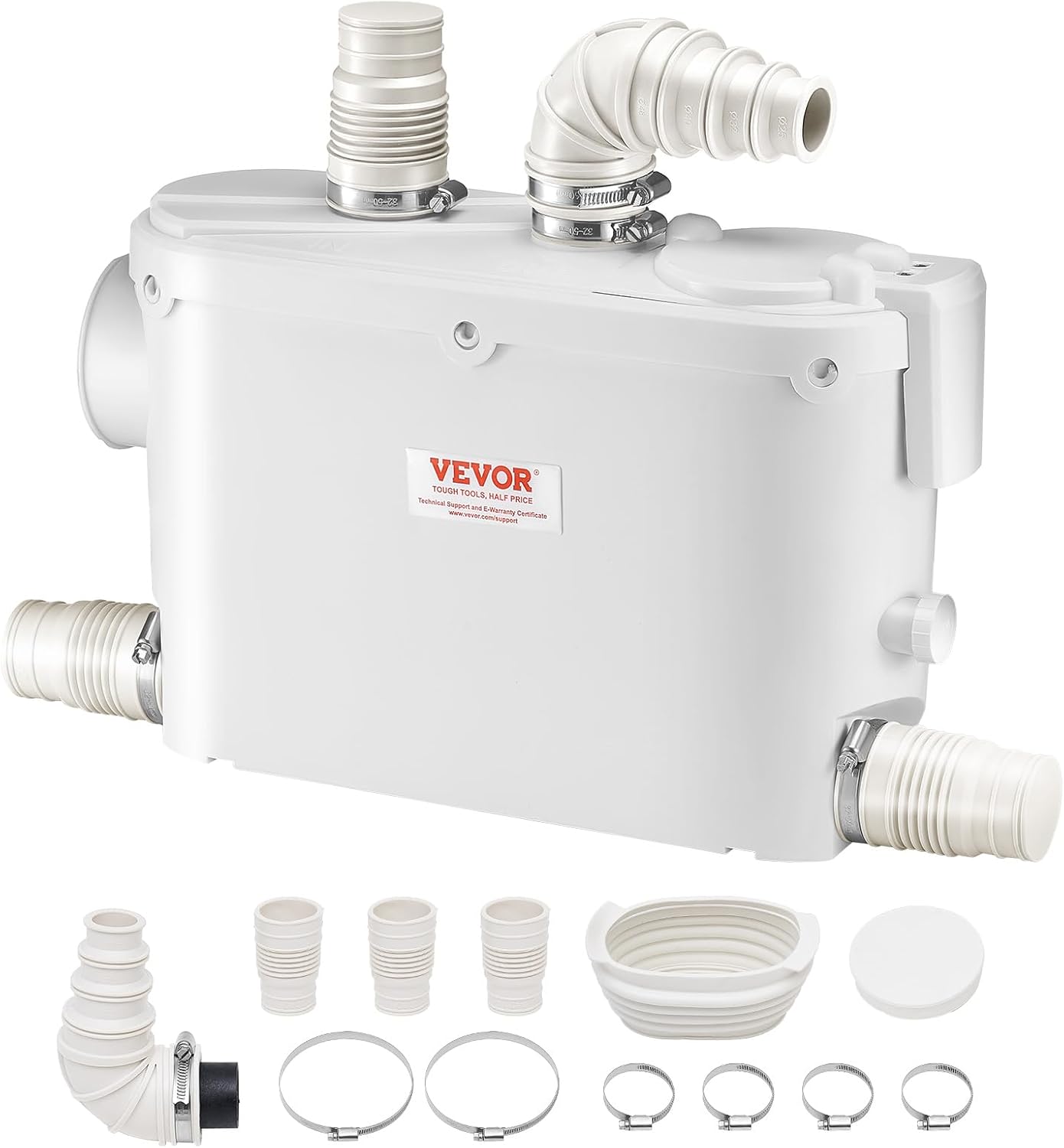 VEVOR 500W Macerator Upflush Toilet Pump