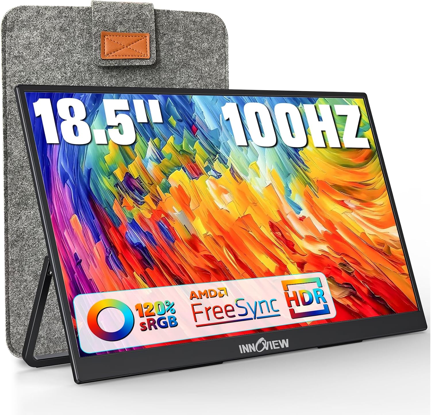 InnoView 18.5" Portable Monitor 1080P 100Hz